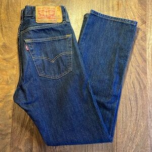 MEN’S LEVI’S 501 Dark Rinse Denim - 29x30